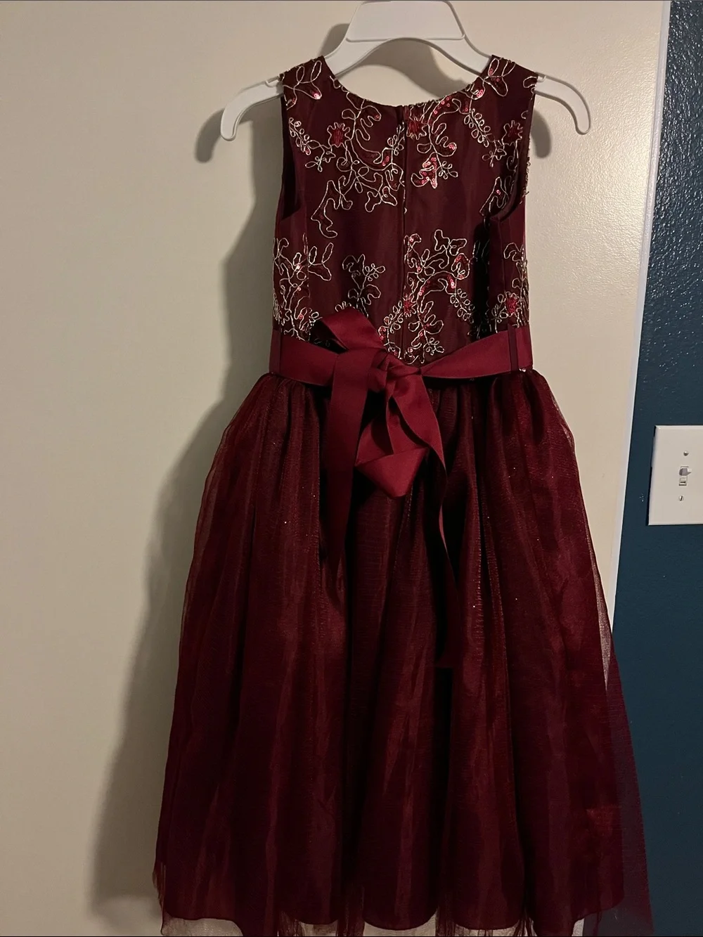 Maroon Dress